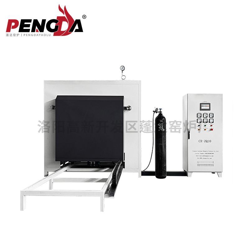 韓國臺(tái)車爐1200X800X800電阻絲加熱1200℃模塊爐